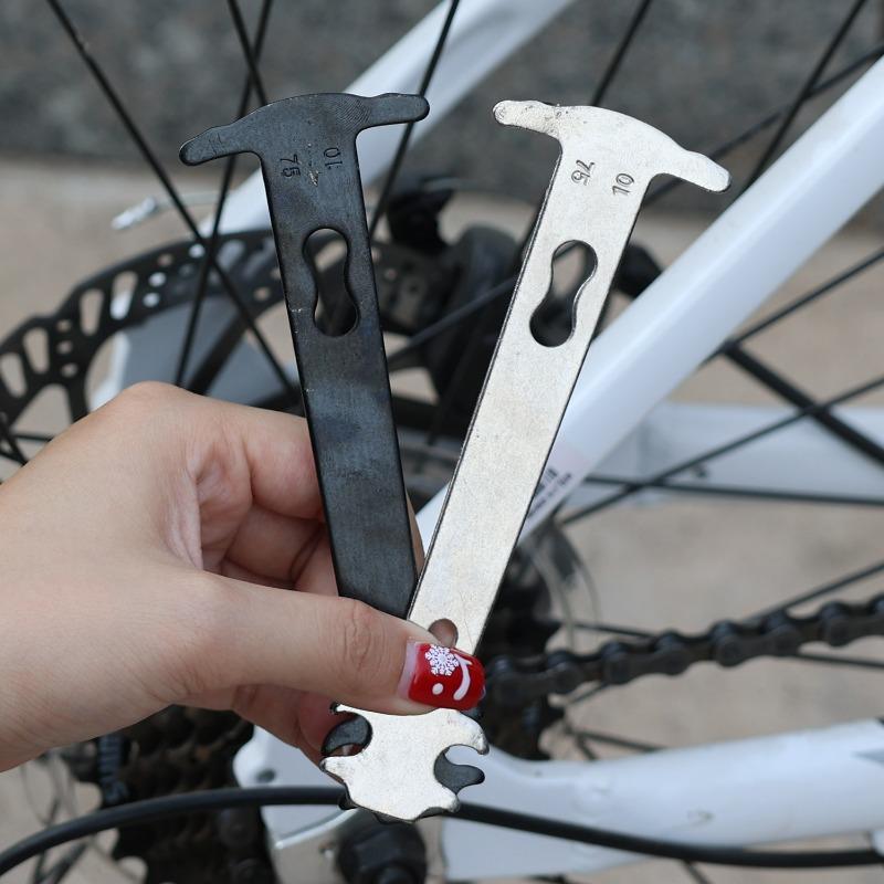 Bike Chain Wear Indicator Chain Checker Gauge Measure Repair Tool Ruler for Road Mountain Motorcycle Bicycle Chain Test Caliper