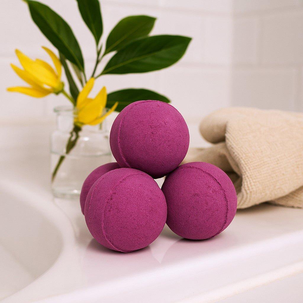 Bath Bomb, Essential Oil Ylang Ylang Ginger