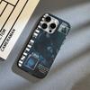 Pop E-Eilish Star B-billie Corrugated Stripe Phone Case For IPhone 17 16 15 14 13 12 11 Pro Max Plus Pro Shockproof Cover