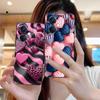 Y2K Glowing Hearts Mobile Phone Case for OPPO Reno 14 13 12 11 10 9 8 7 6 5 F T Pro 5G Colorful Printing Cover Smartphone Luxury