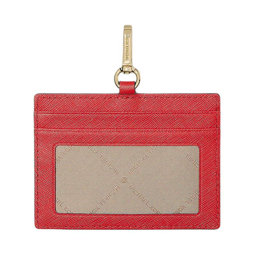 Michael Kors MK Jet Set Travel Letter Logo Zipper Wallet Women Wallet Bright-Red 35S3GTVD3L-BRIGHT-RED