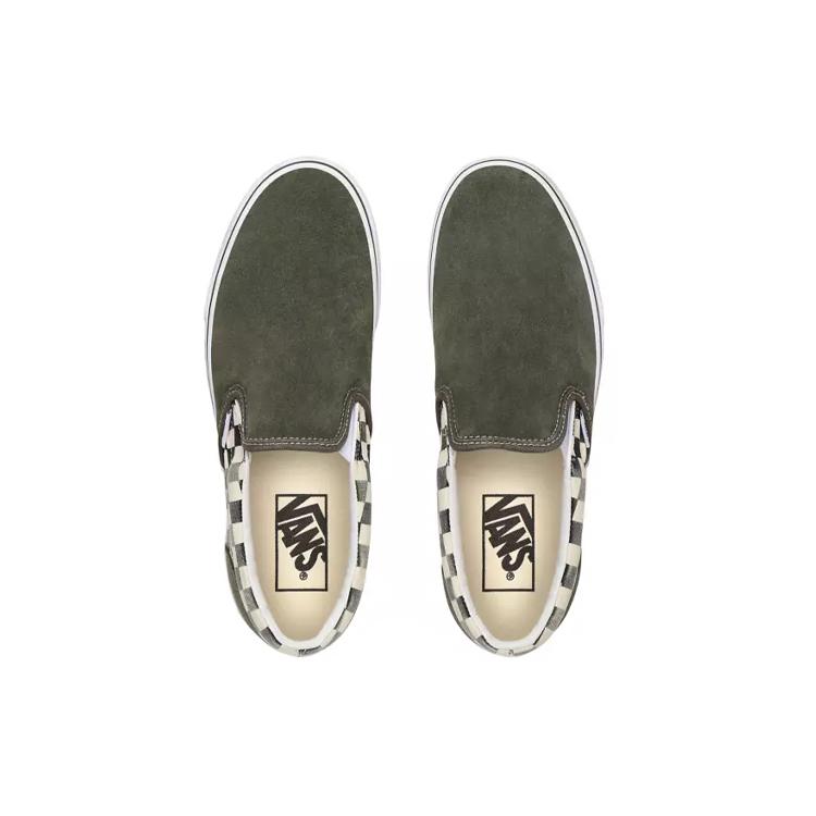 Vans Washed Classic Slip on Green VN0A4U38WO3