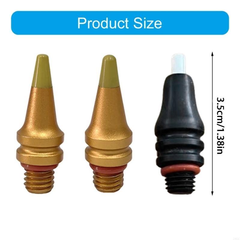 28GC Pack Of 3 Ceramic Head Tip Tool For Quick Auto Dent Fixing Car Body Restoration