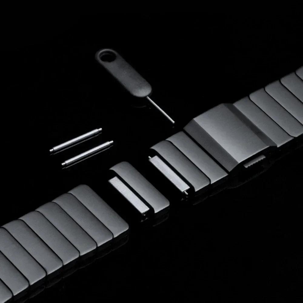 ULTRA Titanium Strap for Apple Watch Ultra 2 49mm Series 10 46mm Magnetic Link Bracelet for Iwatch 9 8 7 6 5 4 Se 45mm 44mm Band