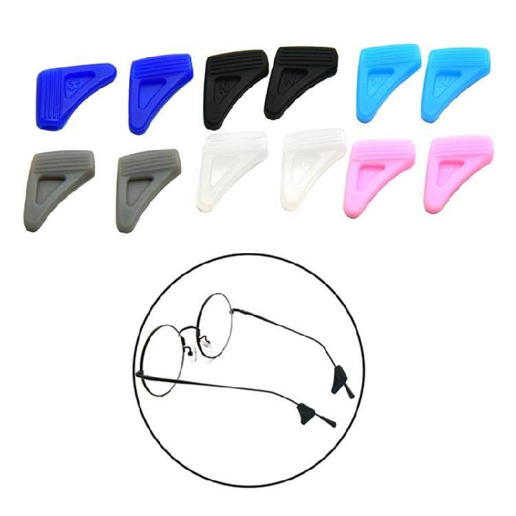 5 Pair Triangular Eyeglasses Antislip Pad for Daily Comfortable Wear Glasses Ear Gripper Support Holder for Sport Safe