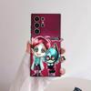 Anime P-Psychocuties Mimi Phone Case For Samsung Galaxy S25 S24 S22 S23 Ultra S21 S20 Plus Rosted Non-Slip Full Cover Soft Case