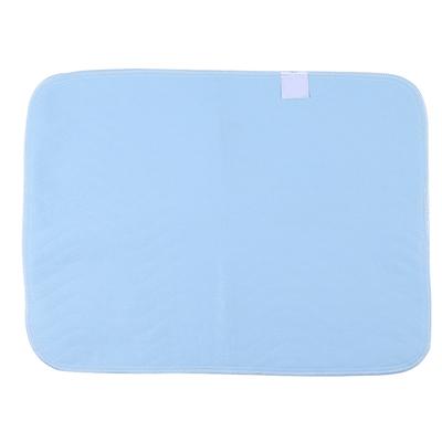 2pcs Reusable Washable Pad An Absorbent Pad For Adults Incontinence Pad Blue   White 45 * 60