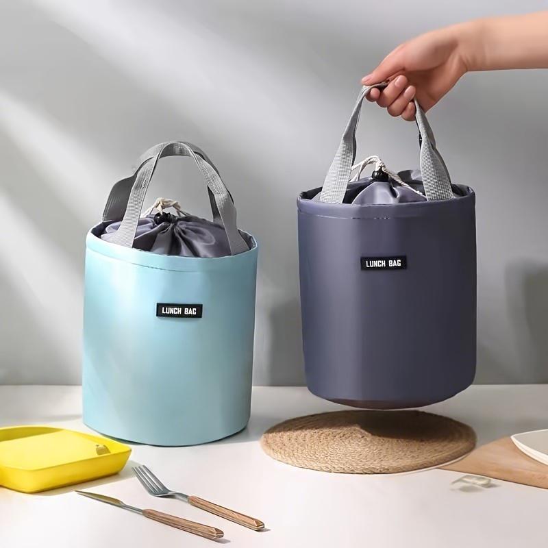 Portable Round Insulated Lunch Bag, Not for Food Contact. (Non-Food Contact)