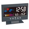 Multi-functional Weather Station Clock Thermometer Hygrometer Calendar Digital LCD Display Temperature and Humidity Meter2
