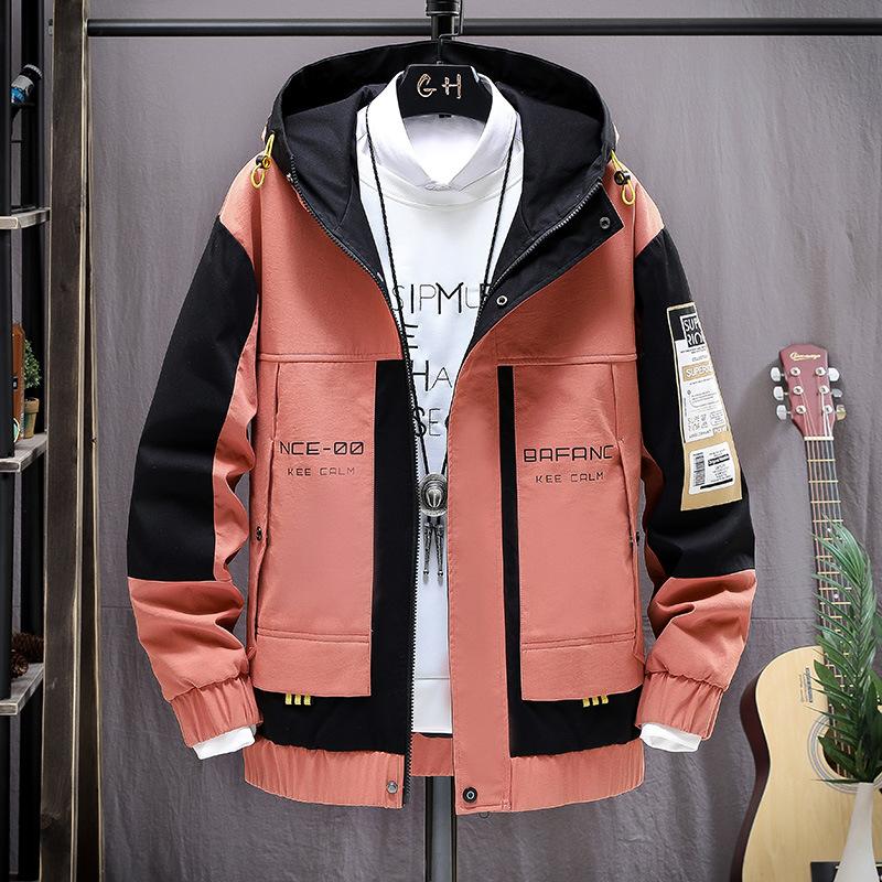 Winterjacke Herrenjacke Kapuzenjacke Lockere Jacke