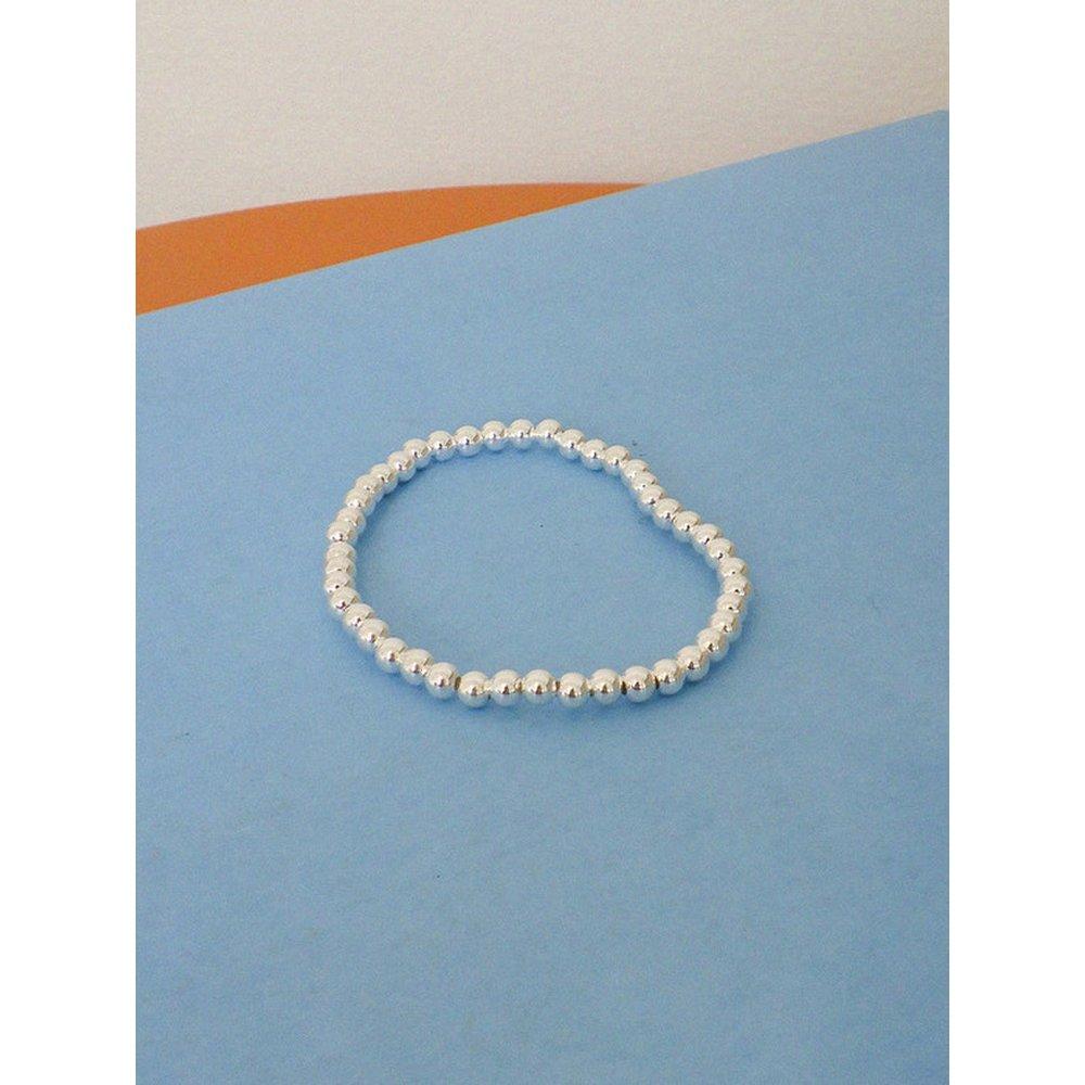 

[Silver 925] 3mm Ball Bracelet [Silver 925] Ball Bracelet (Free Size) Ab125003