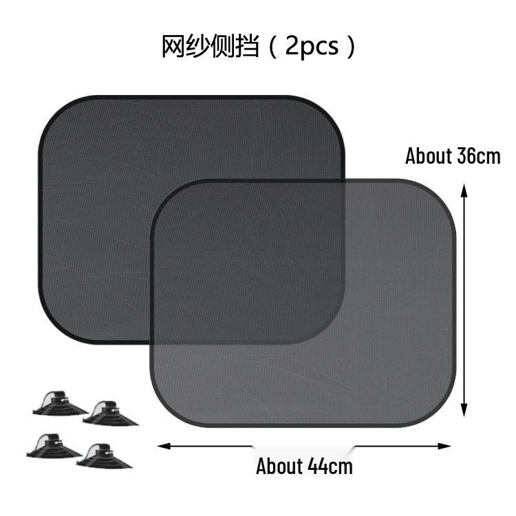 Silver-Coated UV-Protection Car Sunshade