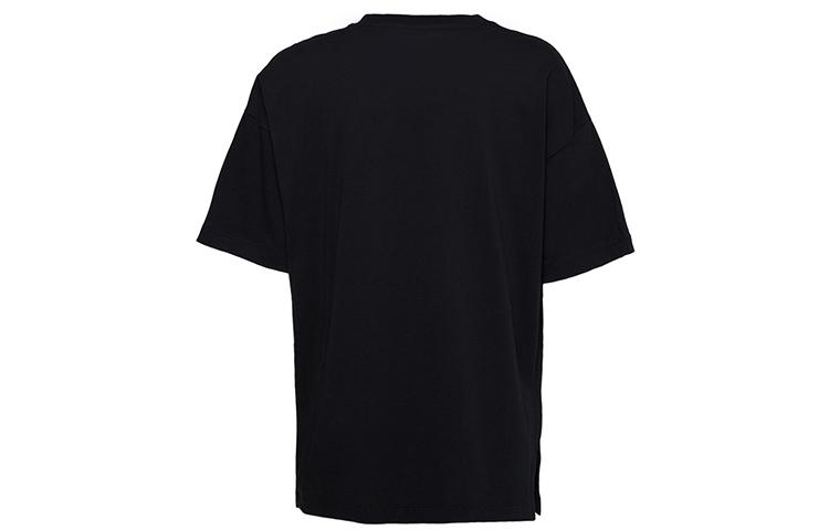 Converse Art OS Drop Shoulder Sleeve T Shirt Women's Black 10017799-A02