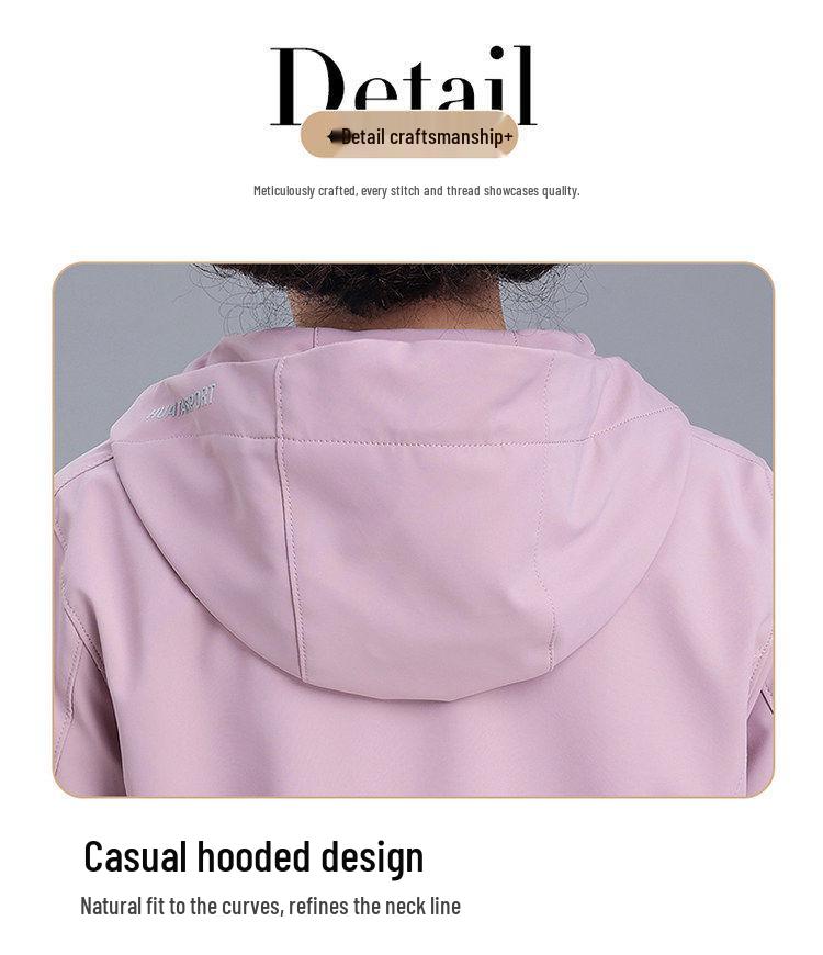 Mom's Stylish 2026 Korean-Style Windbreaker: Youthful Spring/Fall Jacket for Middle-Aged & Older Women