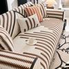 Nordic High Sense Chenille Sofa Cushion Four Seasons Universal Seat Cushions Non-Slip Leather Sofa Cover Cloth
