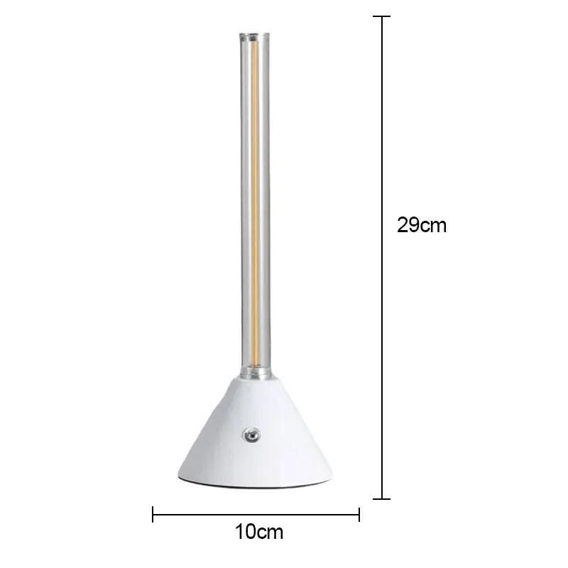 The LED Desk Lamp Dimmable Rechargeable Battery-powered Touch Sensor Portable Desk Lamp For Home Bars Bedrooms LED Night Lamp