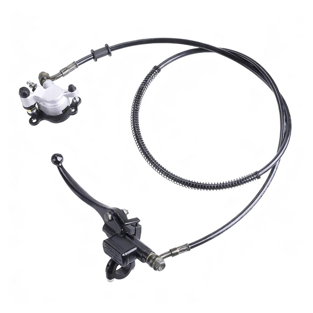 

Aluminum Alloy Rear Brake Lever for Mini Bike 47CC 49CC ATV Beach Buggy Hydraulic Disc Brake with Complete Mounting Hardware чорний