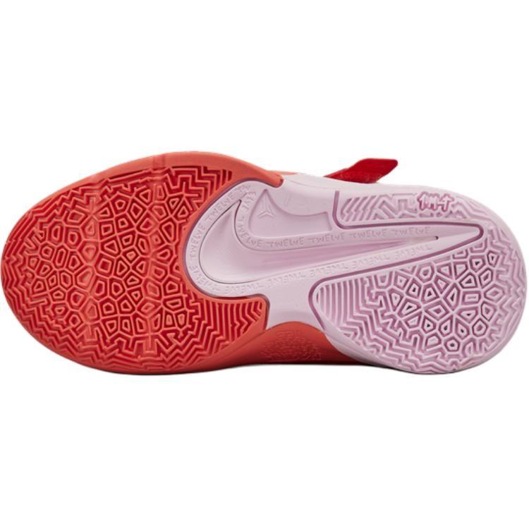 Nike Ja Morant 2 Breathable Low top Children's Basketball Shoes Pink White Children Aged 3 7 Years Old IB8832-800