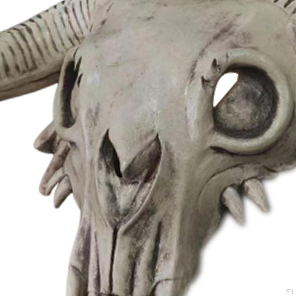 Halloween Cosplay Mask, Bull Head Mask for Men Women, Scary