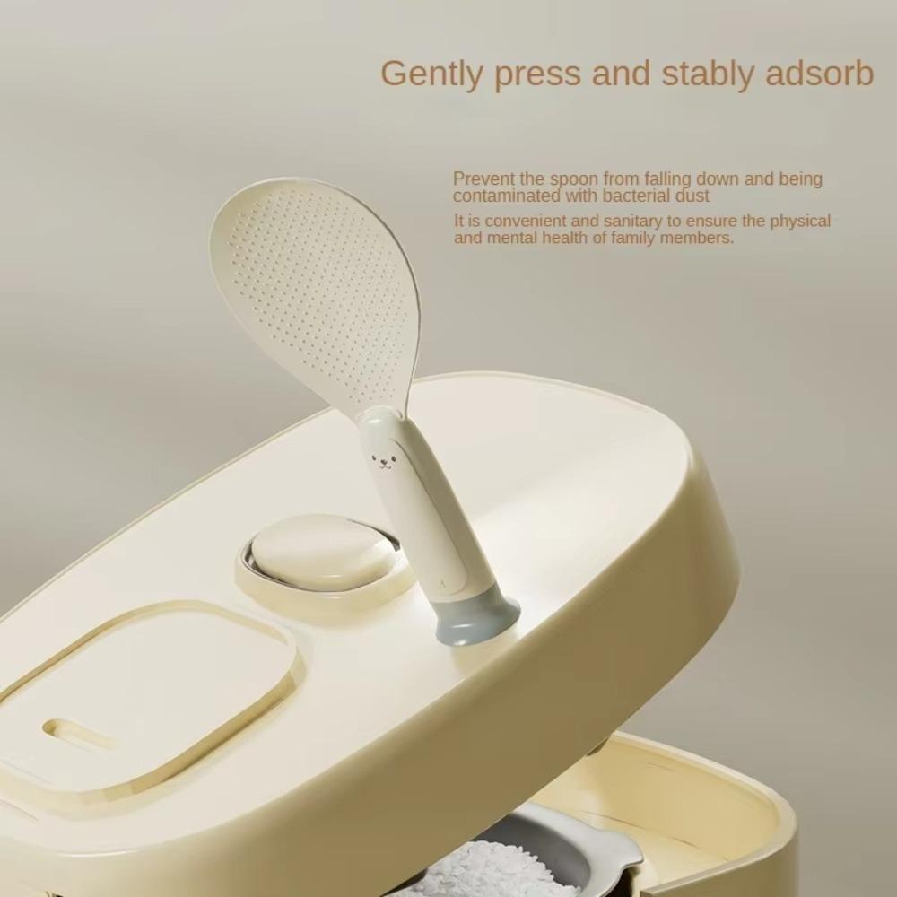 Přísavka Stojací lžíce na rýži Zahuštěná rýžová lopata Nové kuchyňské pomůcky na lžičku na rýži s přilnavým povrchem