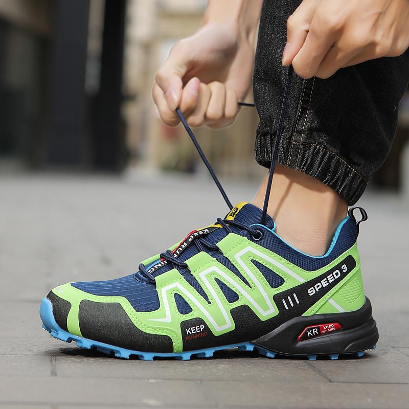 Pantofi de drumeție pentru bărbați Pantofi de alergare în aer liber Pantofi de antrenament de drumeție cu plasă respirabil Dimensiune mare 39-47 Pantofi de jogging sport ocazional