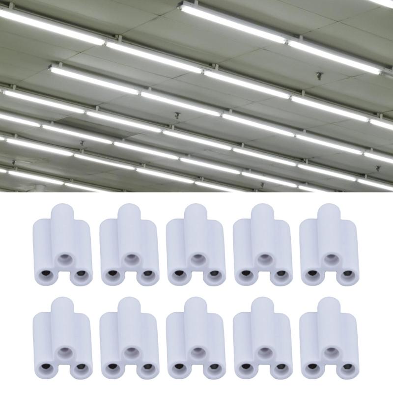 10 Stück T8 5 LED Lampe 3-Pin Stecker LED Licht und Leuchtstoffröhren Stecker T8 5 Röhren Lampe 3-Pin Stecker Verbindungsstücke
