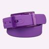 Silicone Belt Men Women - Plastic Buckle Candy Color Scented Waistband Casual Adjustable Fashion Accessory