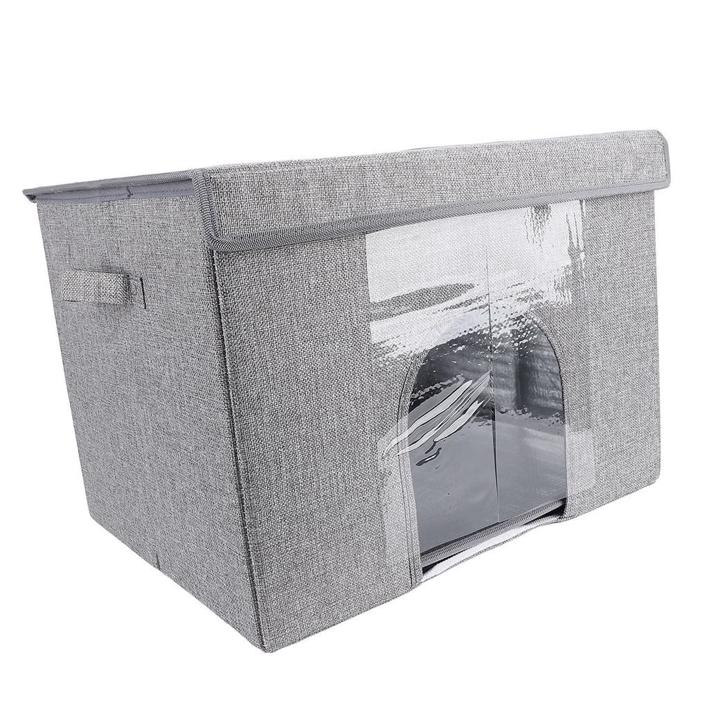 Foldable Pet House with Ice Packs Comfortable Portable Indoor Pet Cave All Season for Home Travel
