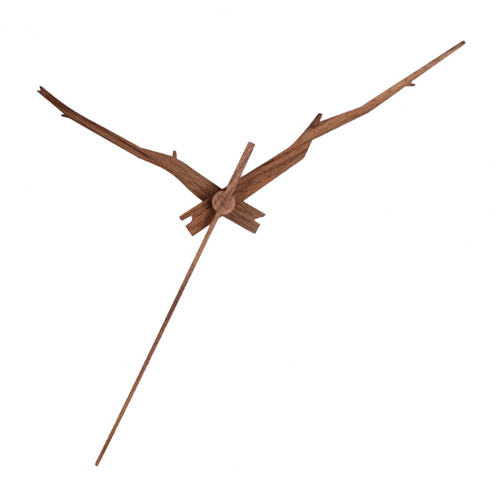 3Pcs/Set Durable Wall Clock Hands Long Clock Hands Solid Wood Repair Parts Wall Clock Hands Insert Kits