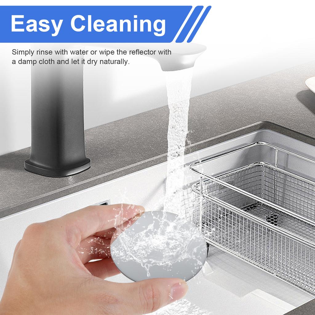 Espresso Extraction Observe Mirror Magnetic Stainless Steel Portafilter Reflector Mirror Lens Flow Coffee Machine Extraction Acc