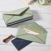 10Pcs Luxury Foil Sealed Envelope - Self-Sealing Wedding Invitations, Thank-You Notes, Corporate Events & Birthday Invitations