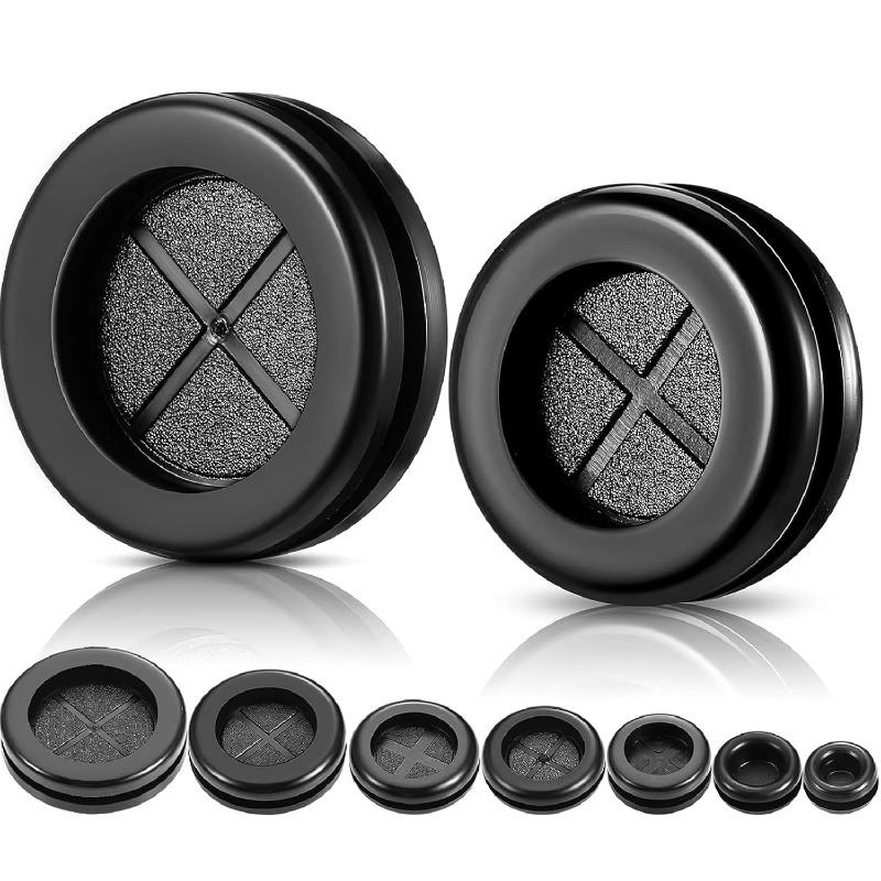 Rubber Grommet Ring Assortment Kit Ring Gasket Firewal Hole Plug Set for Cable Wire Electrical Plumbing Automotive Protection