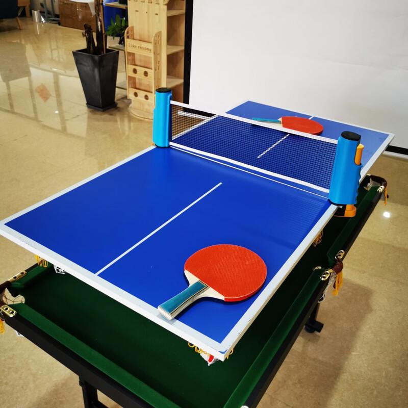 BinFu Portable Retractable Table Tennis Net Set