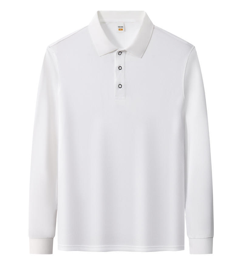 

Long-sleeved Shirt, Group Training Uniform, Cultural Shirt, Collared Work Uniform XL білий