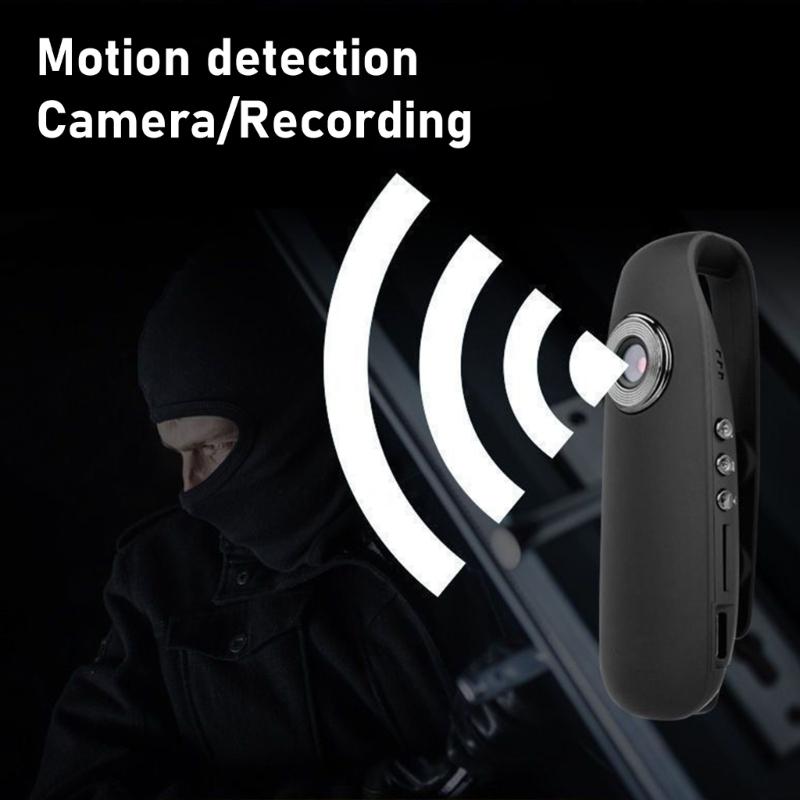 Magnetic Portable 1080P Video Recorder Wearable Camera Motion Activated Convenient Cycling Pet Monitoring Gadget