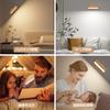 Hensam LED Bracket Light, No Installation Required, Dimmable, Color Temperature Adjustable, 5000mAh Type-C Rechargeable Wall Light, Indirect Lighting
