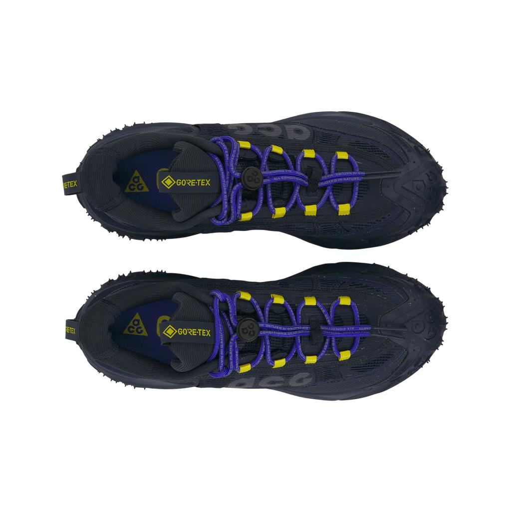 Nike Trampki męskie ACG Mountain Fly 2 Low GORE-TEX Midnight Navy Niebieskie Dark-Obsidian Persian-Violet HF6245-400