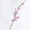 3/5Pcs Peach Blossom Artificial Flowers Bouquet 39CM Fake Flower for Home Room Decor Wedding Decoration Vase Ornament Accessory