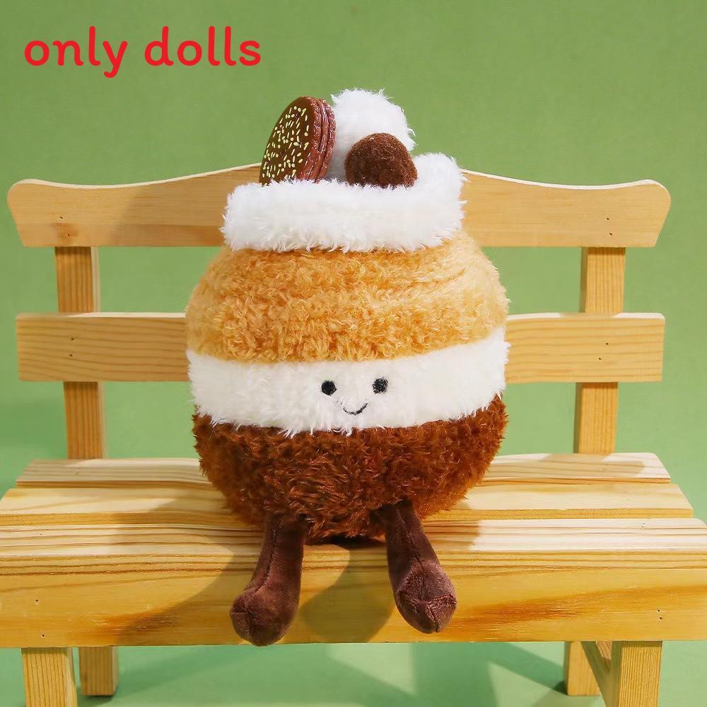 Plush Cake Toy Gift For Girlfriend And Friends With Polyester Fiber Softness