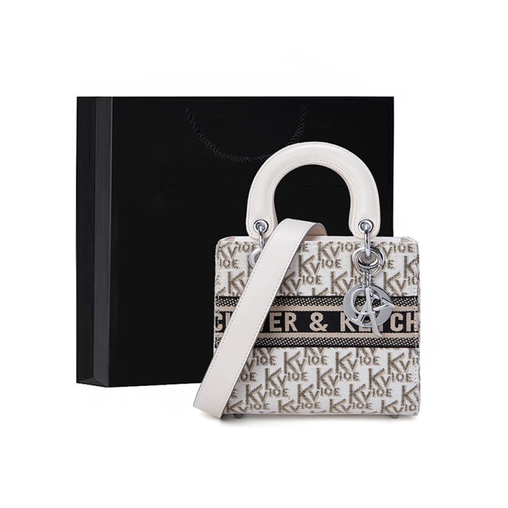 New 2023 Shoulder Bag Crossbody Bag Female Bucket Bag Embroidery Bag To Send Girlfriend Long 19cm High 17cm ~ Wide 9cm