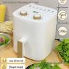 Large Capacity Oil-Free Air Fryer: Multifunctional, Non-Stick French Fry Maker for Household Use