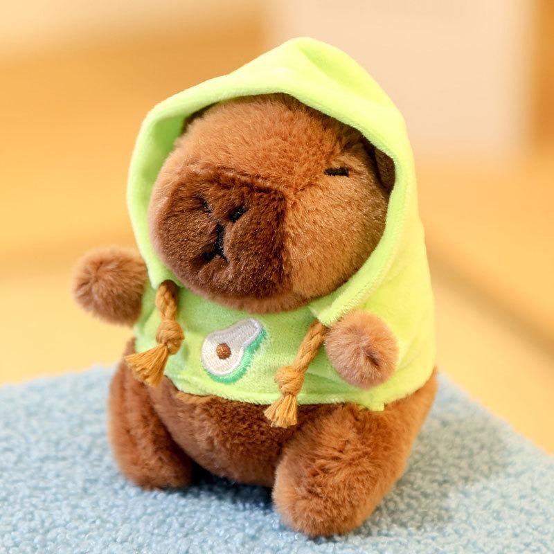Cute Cartoon Capybara Pendant Keychain Bag Hanging