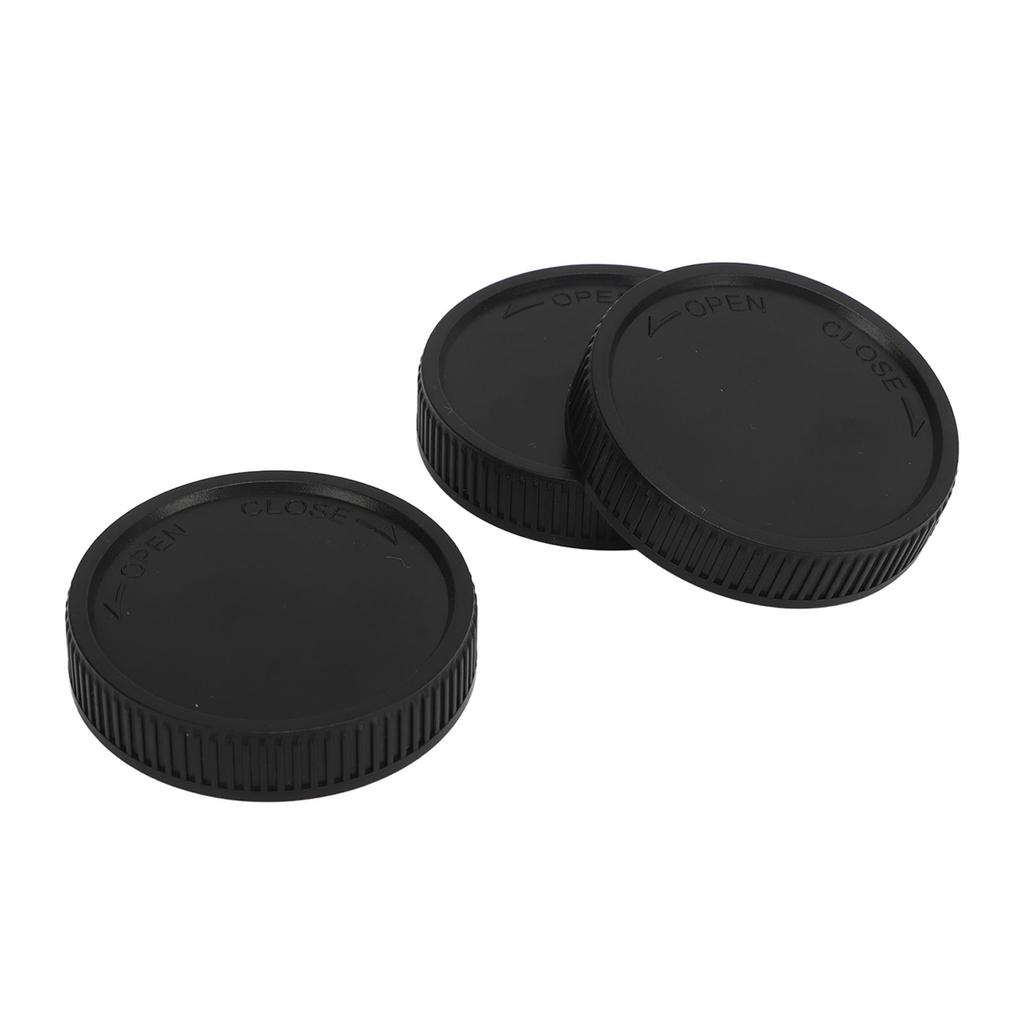 3Pcs Rear Lens Cap Portable Camera Body Cap Dust Protective Cover for T Mouth Telescope M42x0.75