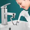 Bathroom Accessory Upgraded 1080° Swivel Faucet Extender Dual Spray Modes Universal Splash Proof Tap Bubbler Adapter