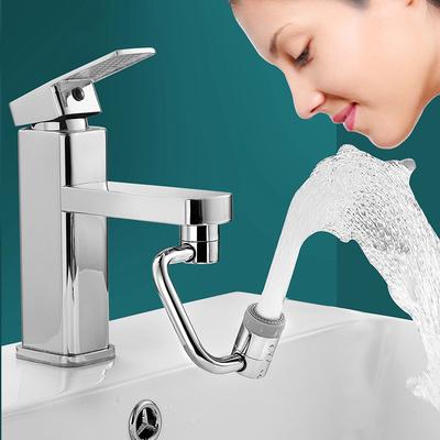 Bathroom Accessory Upgraded 1080° Swivel Faucet Extender Dual Spray Modes Universal Splash Proof Tap Bubbler Adapter