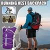 Ultra-light Hydration Pack Breathable Hydration Jogging Vest  Hiking Camping Fitness