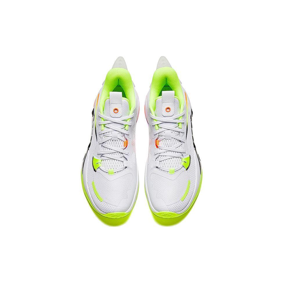 Anta Shock Wave 5 Team Saltation Men Sneakers White Green 112331611-7