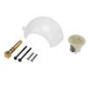 Kit Sferă de Spălare WC RV 385318162 Kit Cartuș Sferă de Spălare și Ax Înlocuitor pentru Toalete Marine cu Pedală Sealand