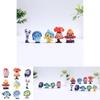 Miniature Inside Out Emotion Figures Pvc Collectible Toys Fun And Colorful Designs