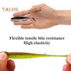 3Pcs 7.5CM/2.6G Soft Fishing Lure with Glitter Paddle Tail Realistic Bionic Colorful Silicone Artificial Bait Freshwater Saltwater Fishing